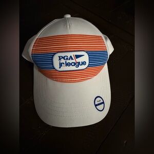 *New* GARB PGA Junior Jr League Kids Golf Hat White Unisex